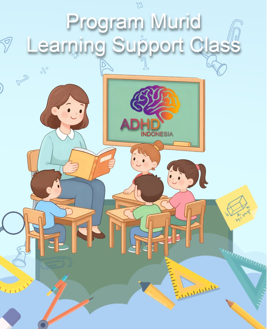Program ADHD Indonesia Kabupaten Nias Barat Kelas Pendampingan Belajar (Learning Support Class)