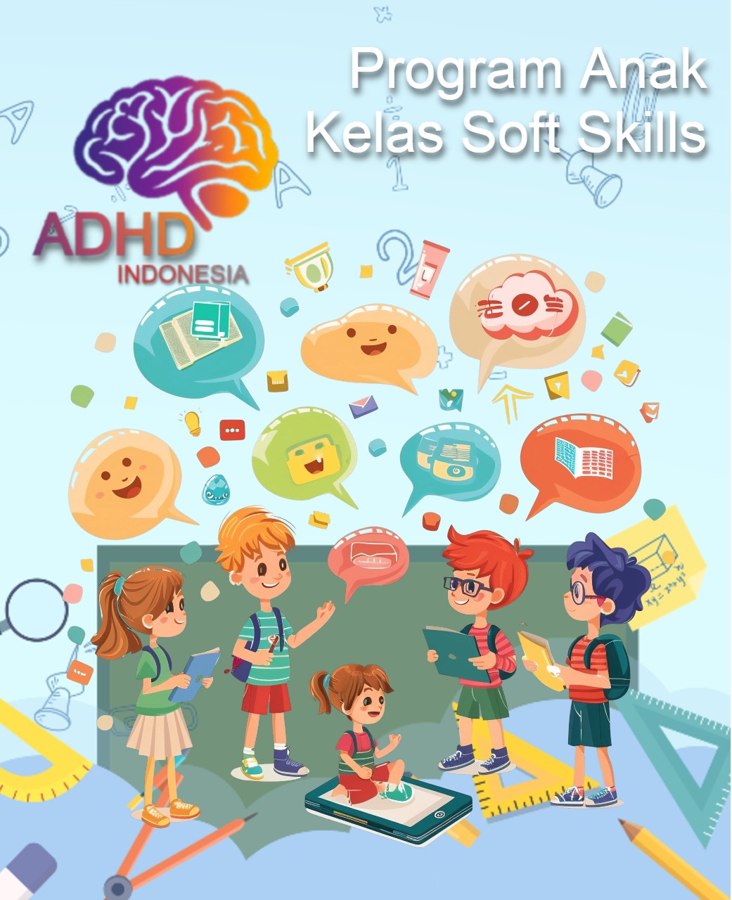 Program ADHD Indonesia Kabupaten Nias Barat Kelas Soft Skills Anak ADHD