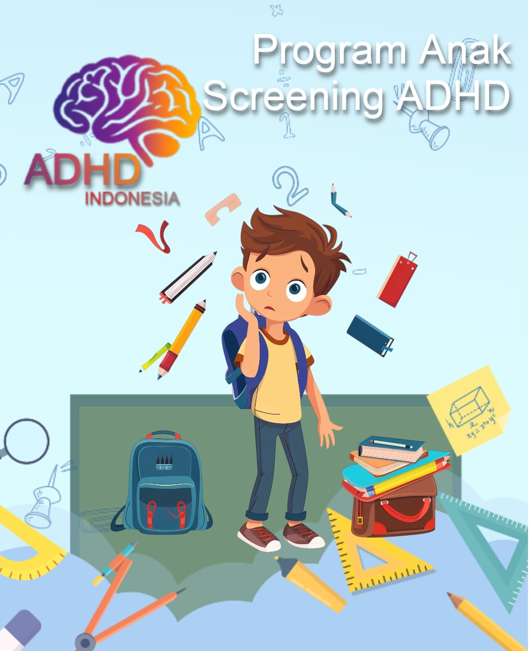 Program ADHD Indonesia Kabupaten Nias Barat Screening ADHD Non-Diagnostik