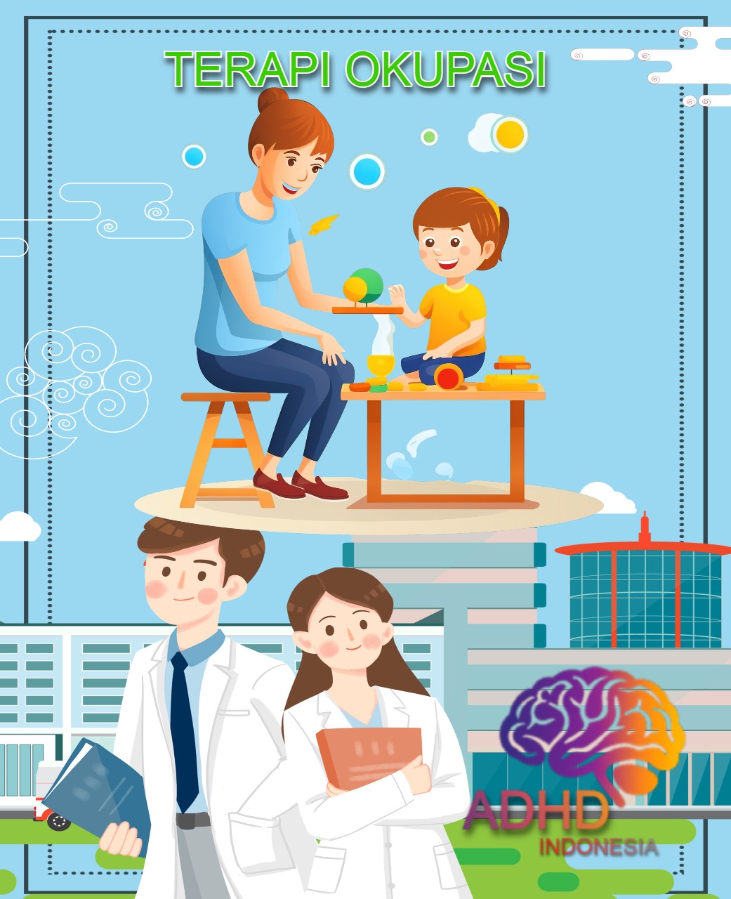 Rujukan untuk Terapi Okupasi untuk Anak ADHD Indonesia Kabupaten Nias Barat